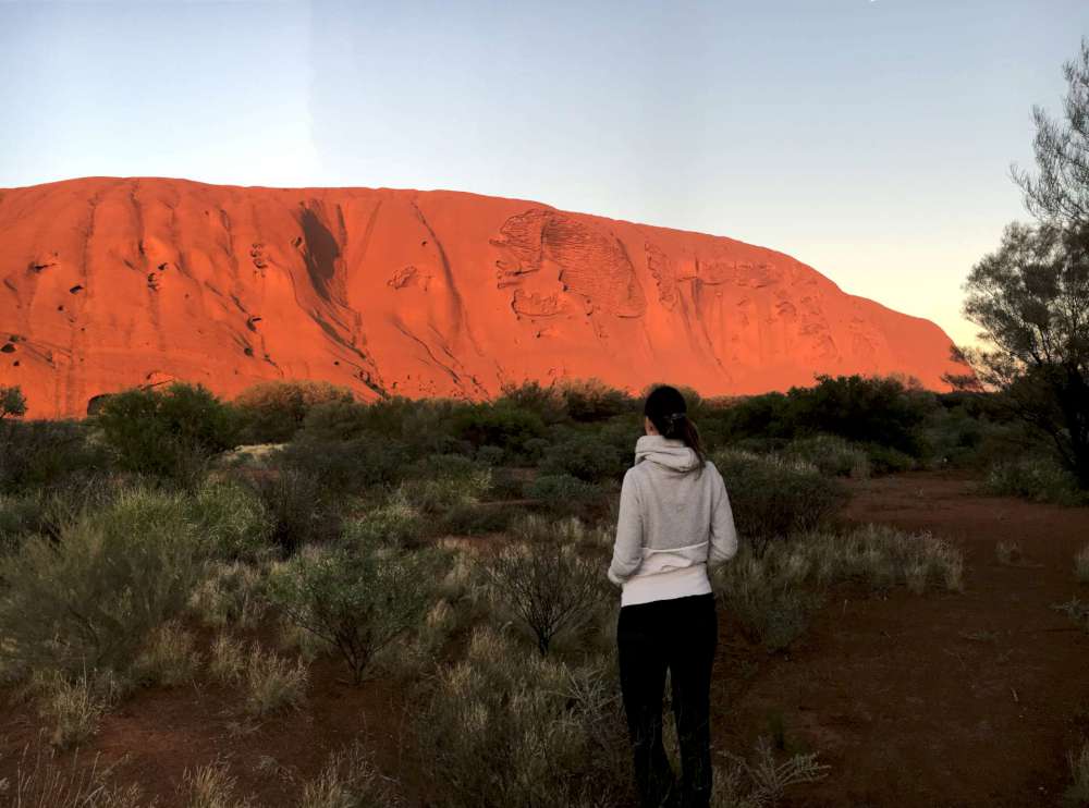 uluru sunrise