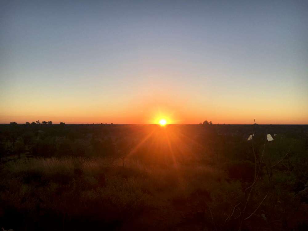 uluru sunrise