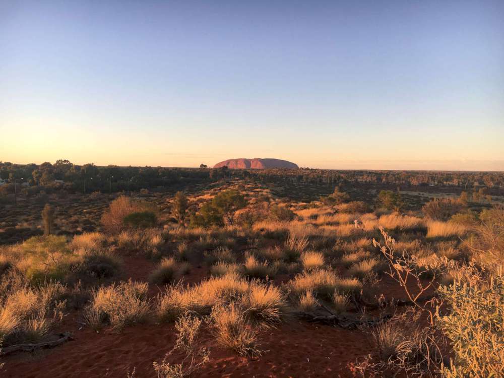 uluru sunrise