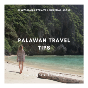 Traveling to Palawan? Here are some travel tips before you go!
