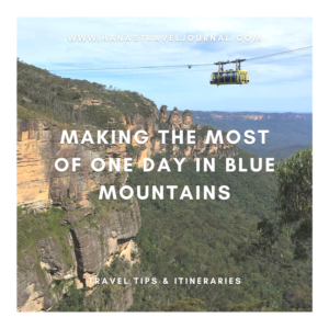 Making the most of one day in Blue Mountains