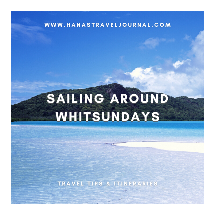 Sailing around Whitsundays