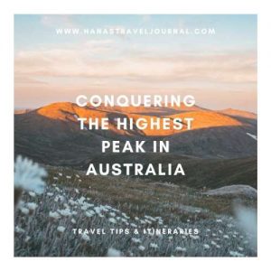 highest peak in australia