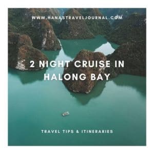halong bay cruise 2 nights