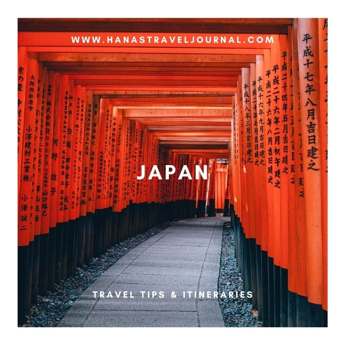 Japan Hana S Travel Journal