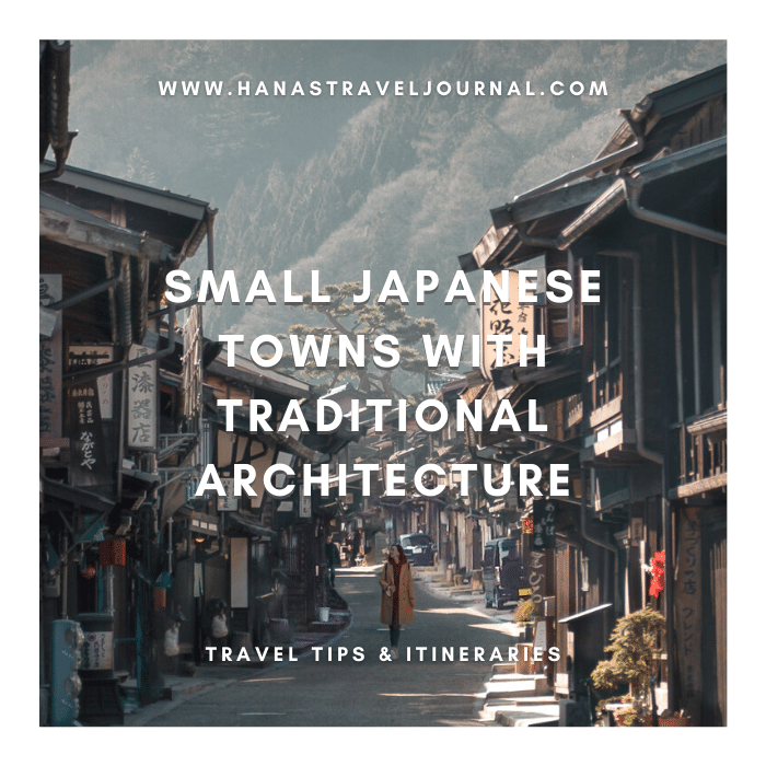 small Japanese towns