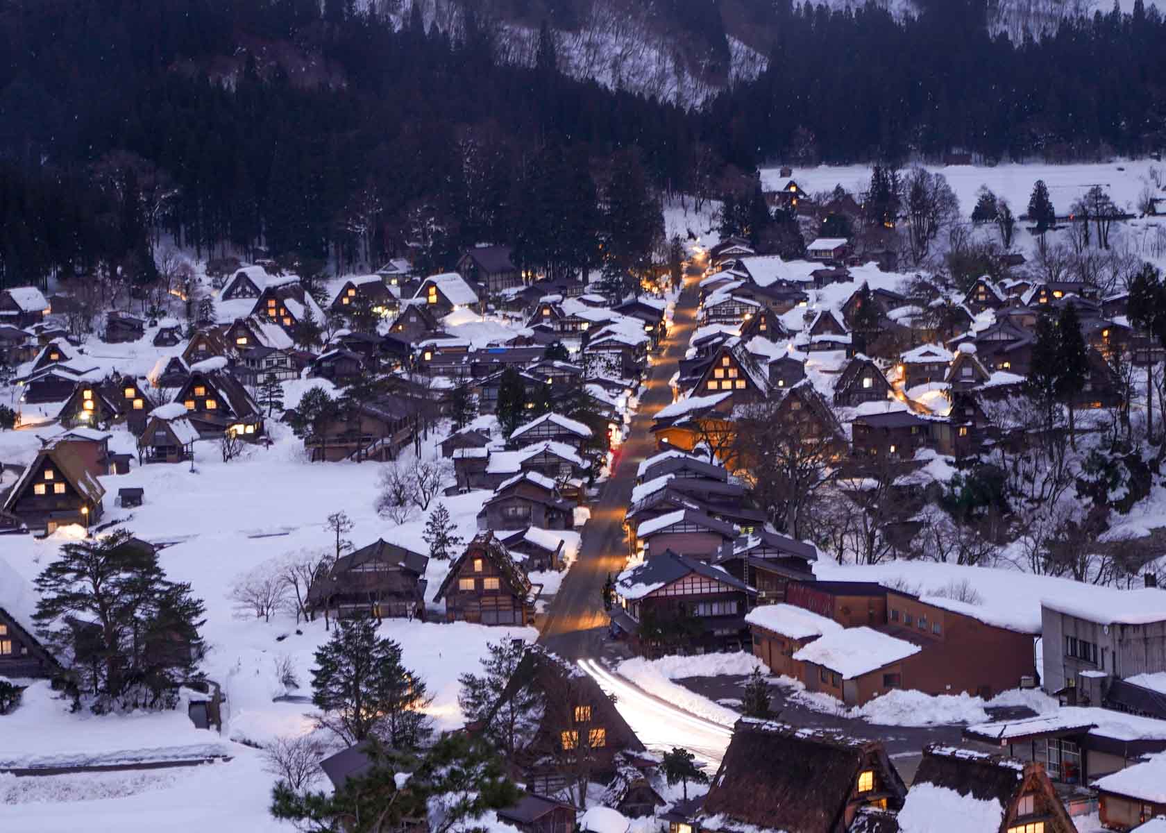 small Japanese towns